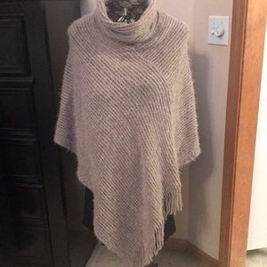 Cozy Sweater Poncho